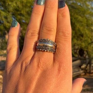 Silver Thai Band Ring